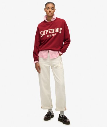 Athletic Essentials Relaxed Applique Sweatshirt Image 3