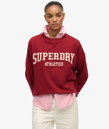 Athletic Essentials Relaxed Applique Sweatshirt Image 1