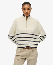 Knitted Half Zip Jumper