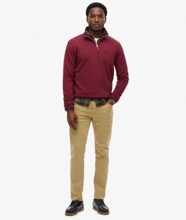 Preppy Half Zip Jumper Image 3