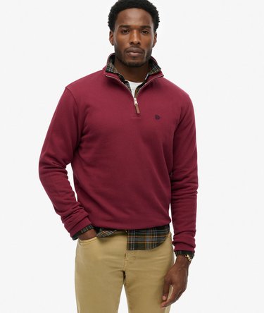 Preppy Half Zip Jumper Image 1