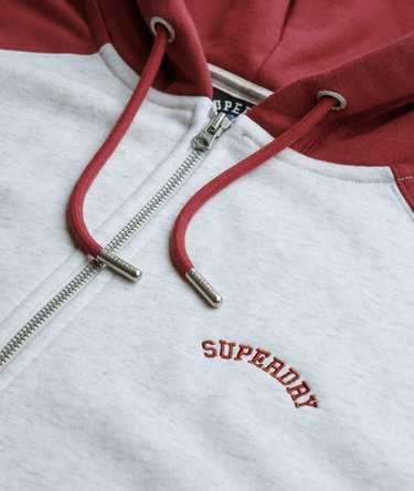 Sweat à capuche zippé Essential Logo Raglan Image 6