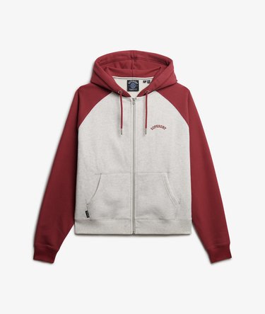 Sweat à capuche zippé Essential Logo Raglan Image 7