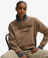 Lockeres Premium Design Sweatshirt mit Rundhalsausschnitt