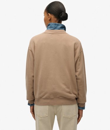 Lockeres Premium Design Sweatshirt mit Rundhalsausschnitt Image 5