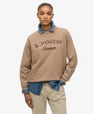 Lockeres Premium Design Sweatshirt mit Rundhalsausschnitt