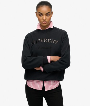 Lockeres Premium Design Sweatshirt mit Rundhalsausschnitt Image 1