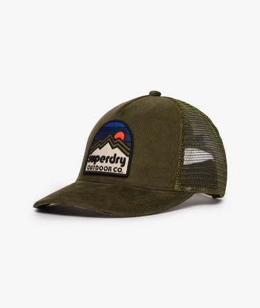 Gorra de pana y malla Trucker Image 4
