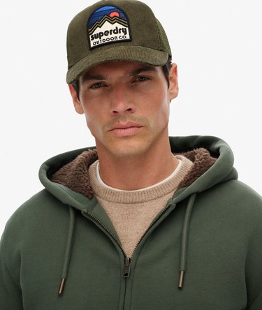 Gorra de pana y malla Trucker Image 5