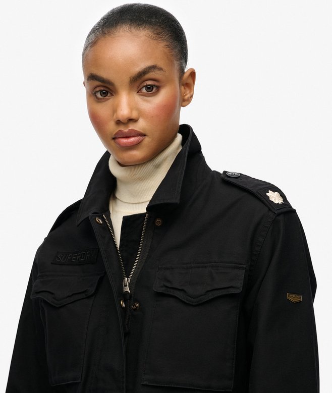 Embellished Field Jacket