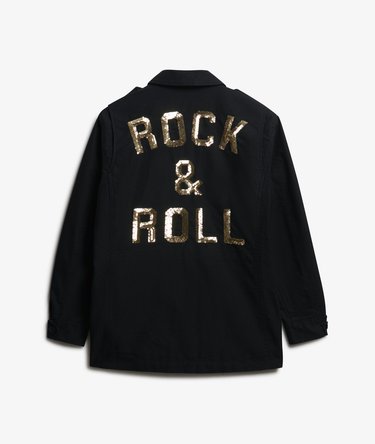 Embellished Field Jacket Image 8