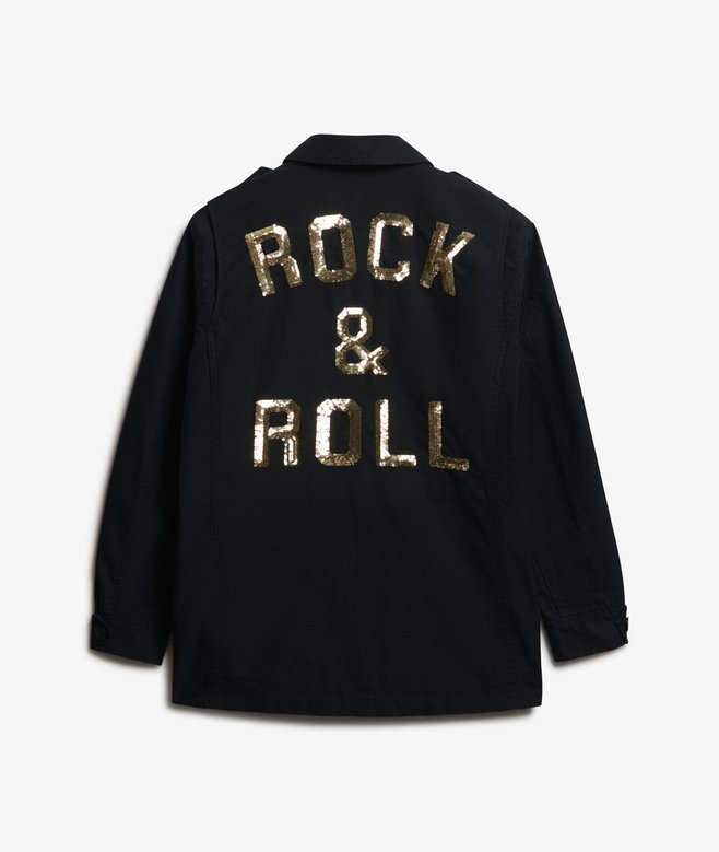 Embellished Field Jacket