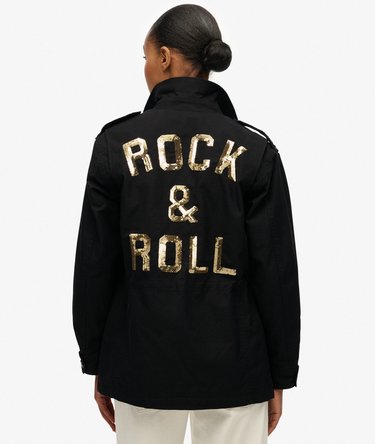 Embellished Field Jacket Image 6