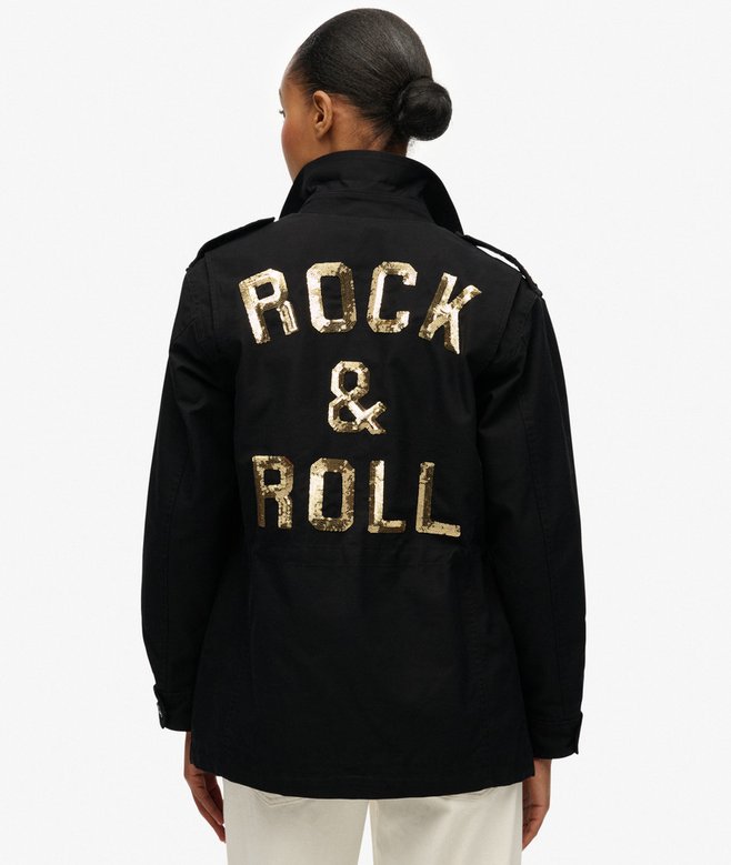 Embellished Field Jacket