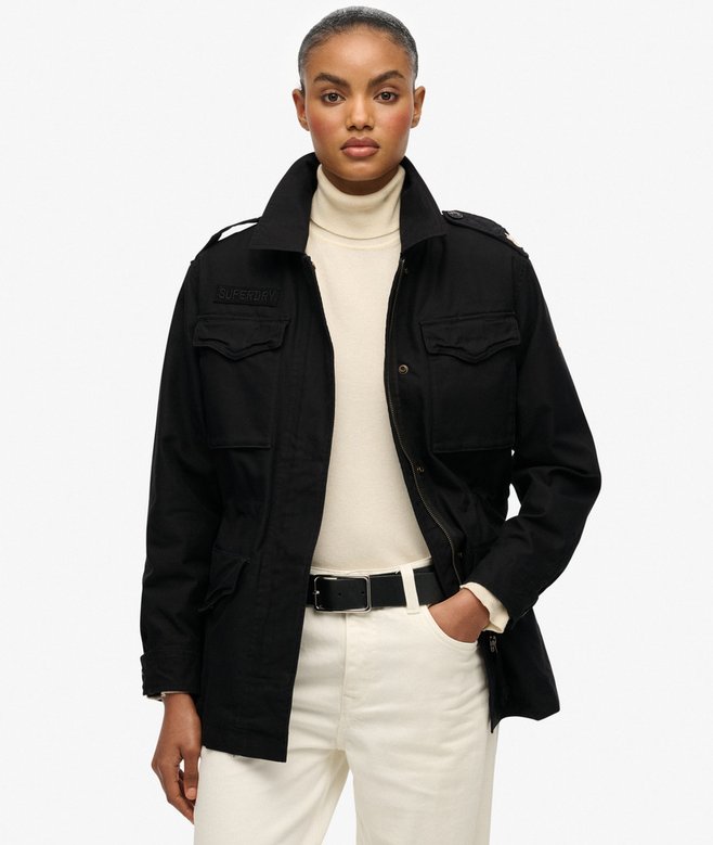 Embellished Field Jacket