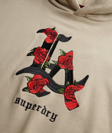 Night Garden Relaxed Hoodie Image 6