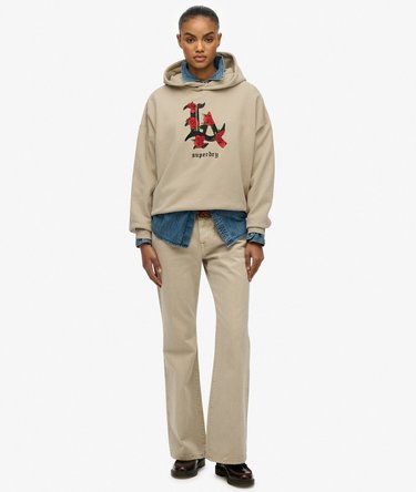 Night Garden Relaxed Hoodie Image 3