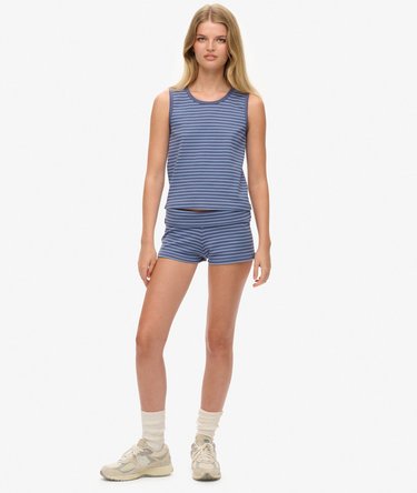 Athletic Essentials Jersey Stripe Tank Top Image 2