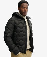 Veste à capuche matelassée Wave