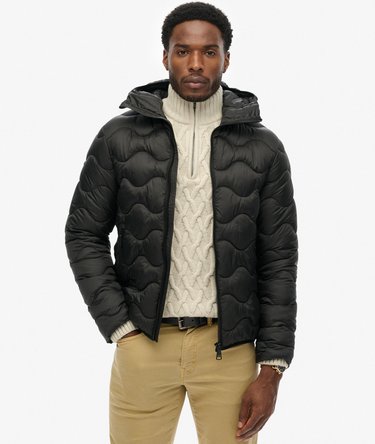 Veste à capuche matelassée Wave Image 1