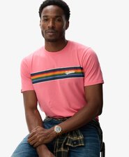 Outdoor Stripe Logo Relaxed T-Shirt