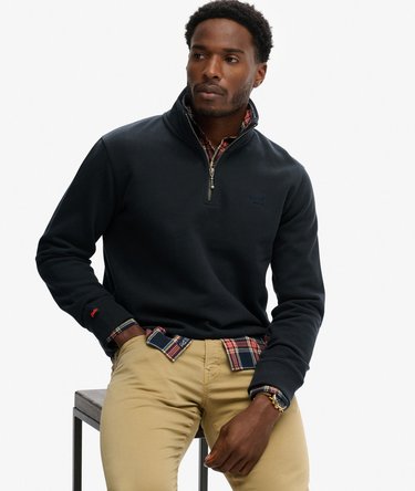 Essential Logo Half Zip Sweatshirt Image 2