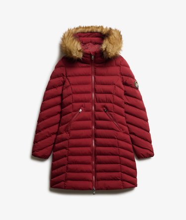Fuji Faux Fur Hood Mid Length Image 8