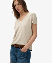 Studios Slub T-Shirt mit Stickerei