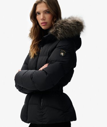 Fuji Belted Puffer Jacket Image 2