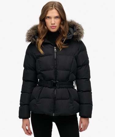 Fuji Belted Puffer Jacket Image 1