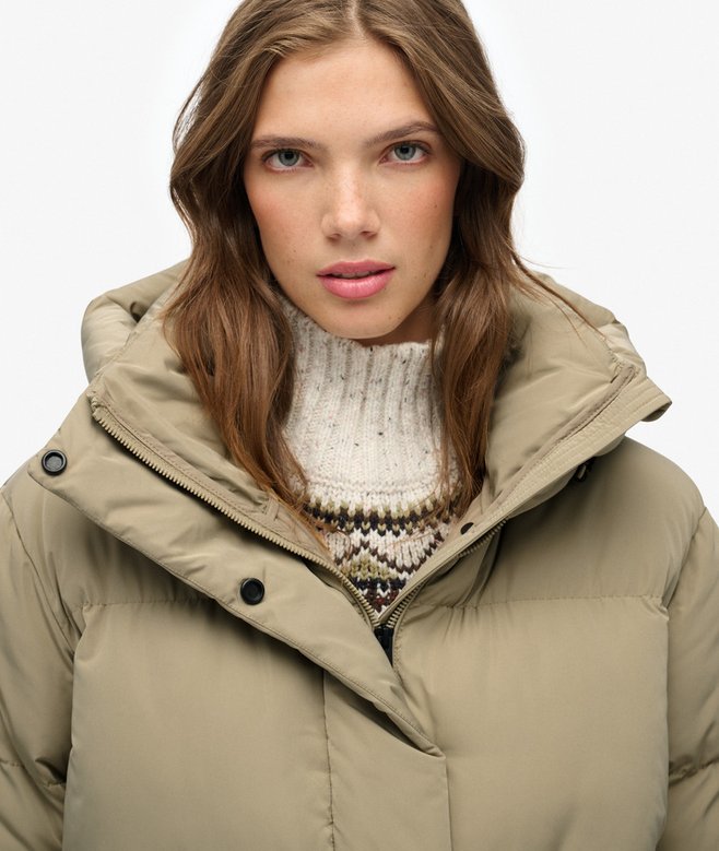 Short Duvet Puffer Jacket