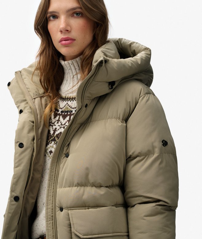 Short Duvet Puffer Jacket