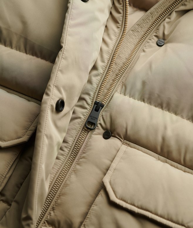 Short Duvet Puffer Jacket
