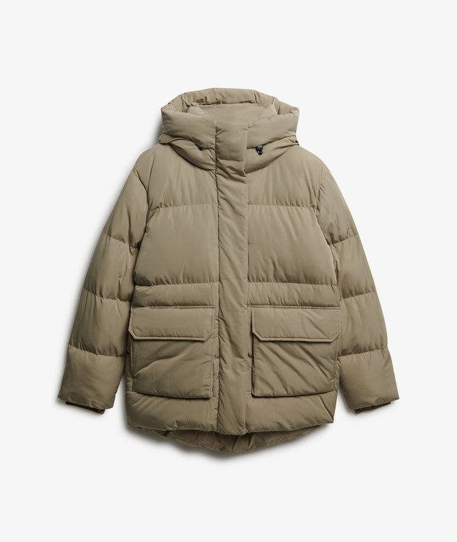 Short Duvet Puffer Jacket