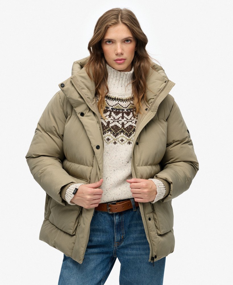 Merian Puffer Jacket - Twig main image 0
