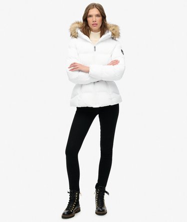Fuji Belted Puffer Jacket Image 3
