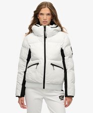 Bomber de ski à capuche