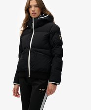 Bomber de ski à capuche