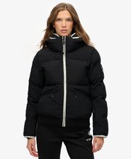 Bomber de ski à capuche