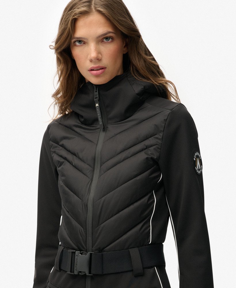 Superdry, Ski Suit combinaison de ski femmes Black noir
