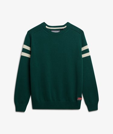 Relaxed Stripe Knitted Jumper Image 6