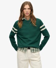 Relaxed Stripe Knitted Jumper