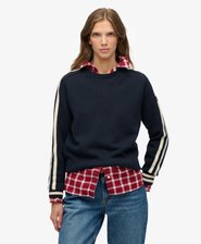 Relaxed Stripe Knitted Jumper
