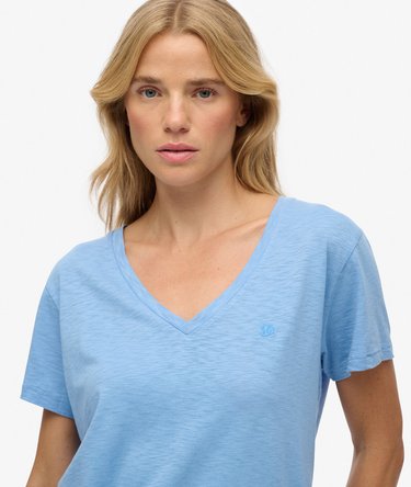 Studios Slub T-shirt met Borduursel Image 4