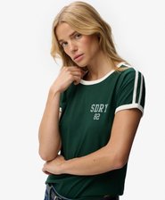 Athletic Essentials T-Shirt mit Seitenstreifen