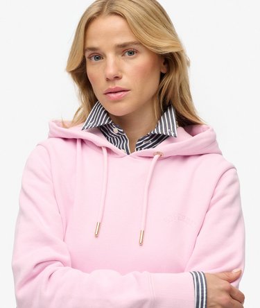 Essential Logo Geborduurde Hoodie Image 4