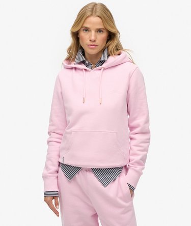 Essential Logo Geborduurde Hoodie Image 1
