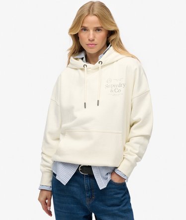 Luxe Casual Relaxed Hoodie Image 1