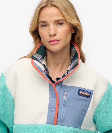 Pullover en Polaire Colour Block Image 4