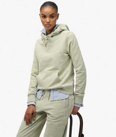 Essential Logo Embroidered Hoodie Image 2